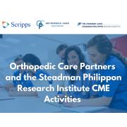 Orthopedic Care Partners/Steadman Philippon Research Institute CME Activities